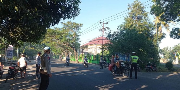 Ciptakan Kondusifitas Lalulintas, Satlantas Polres Lotara Luncurkan Strong Point’