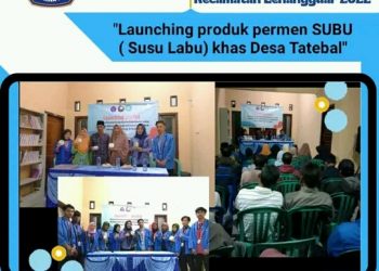 KKL Kelompok 15 Unsa Launching Produk Permen SUBU Khas Desa Tatebal