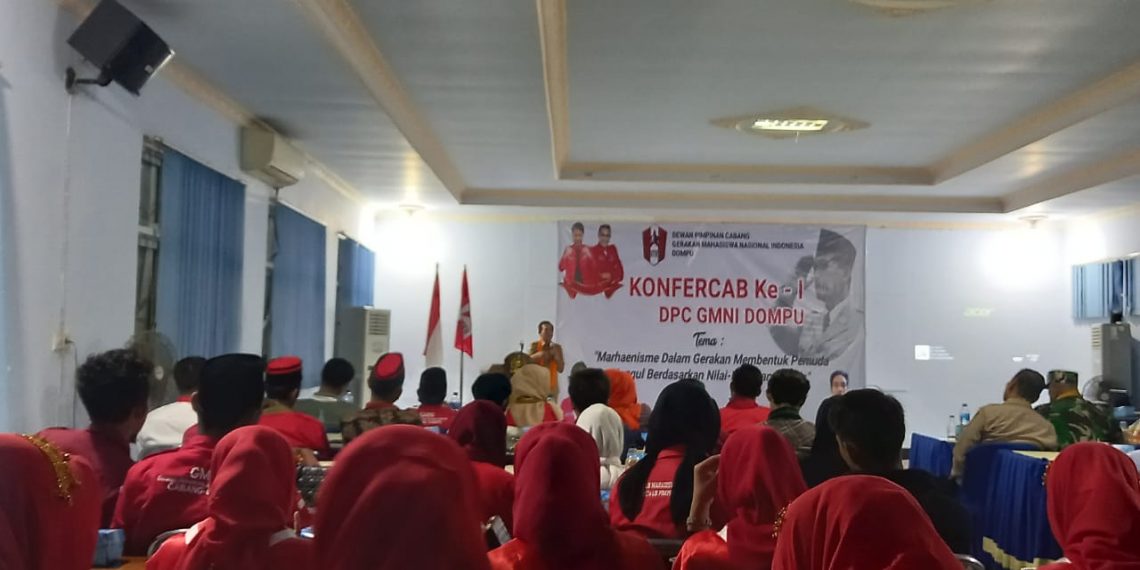 DPC GMNI Dompu  Gelar Konfercab Pertama