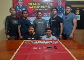Kantongi Narkoba Jenis Sabu, Tiga Warga Kota Bima Ditangkap Tim Cobra Alpha