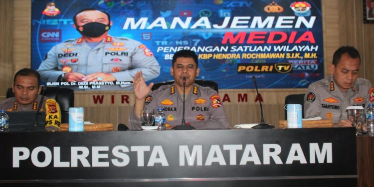 Kunjungan Divisi Humas Polri dalam Potensi Kehumasan Tingkat Satwil TA. 2022 di Polresta Mataram