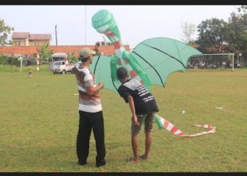 Ramaikan Hari Kemerdekaan, Karang Taruna Limbangan Adakan Lomba Layang-layang
