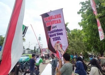 Ribuan Warga Pemalang Menandatangani Dukung Polri dan ASN di Pemalang