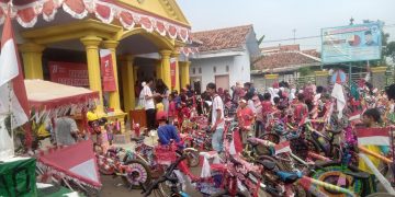 Saremba Limbangan Gebrakan Sepeda Santai dan Hias di Bulan kemerdekaan