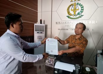 BLT-DD 2021 Desa Sebotok Diduga Dipotong, LSM GEMPAR NTB Resmi Lapor ke Kejaksaan Sumbawa
