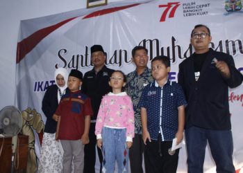 Wujud Solidaritas, IKA SMANCO galangkan Santunan Muharam Anak Yatim