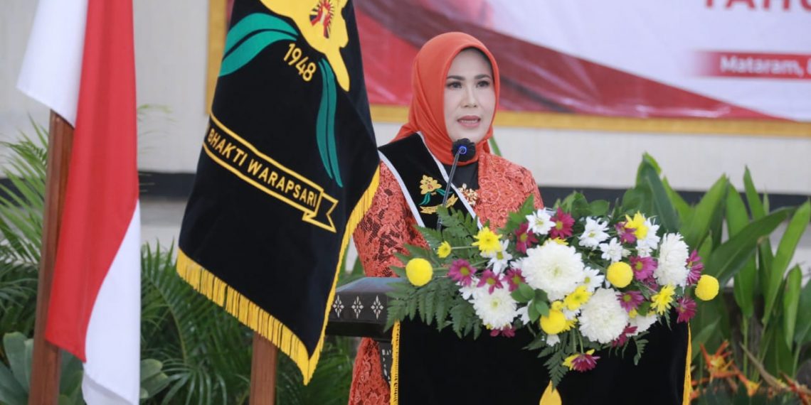 Syukuran Hari Jadi Polwan ke 74, Ibu Asuh Polwan Polda NTB : Tunjukan Kontribusi Untuk Membangun NTB