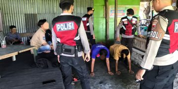Bolos Sekolah, Sejumlah Pelajar Diberi Edukasi Dan Pembinaan Patroli Samapta Polres Sumbawa