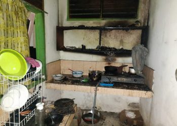 Akibat Lalai Matikan Kompor Kedai Kopi Nyaris Hangus Terbakar