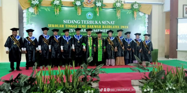 STIDAR Sumenep Kukuhkan 24 Peserta Wisuda Sarjana S1