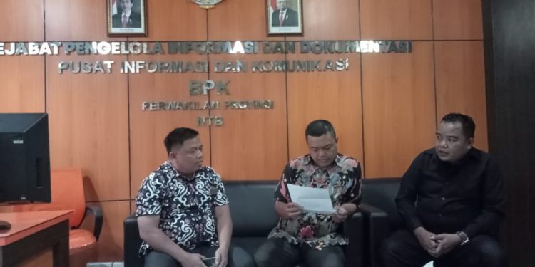 Datangi BPK RI, FPPK Pulau Sumbawa Minta Audit Yayasan Dea Mas Sumbawa
