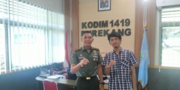 Menuju Rakernas: IPNU Enrekang Silaturahmi ke Dandim Letkol. Inf. Arie Sutanto