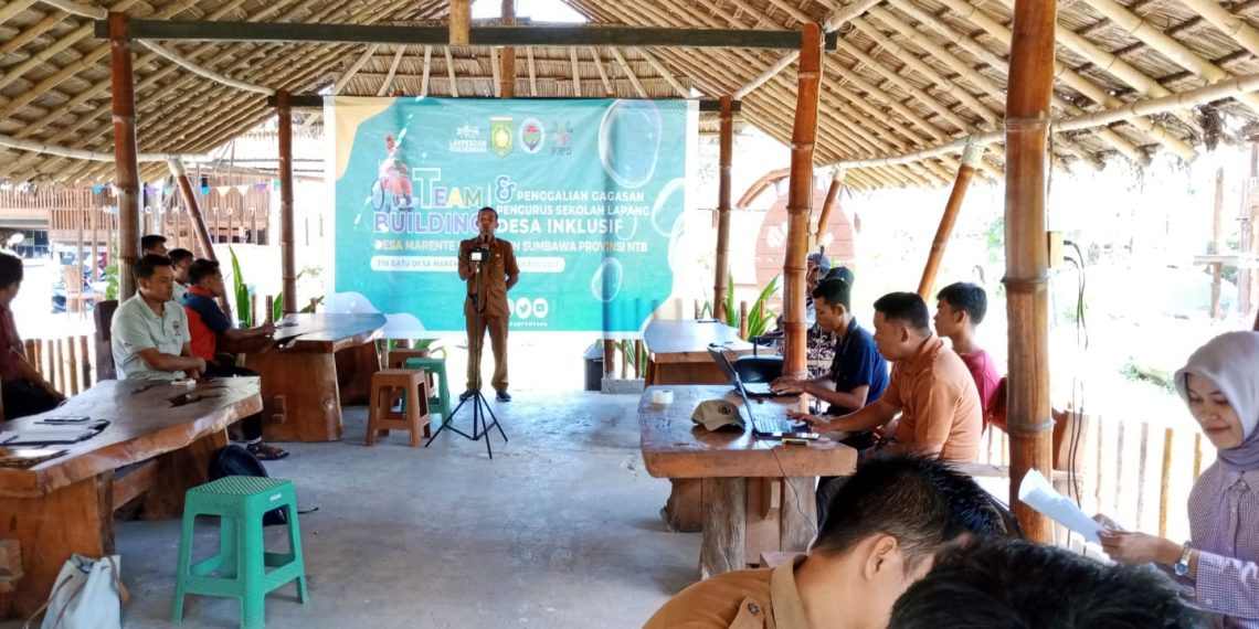 Lakpesdam NU Gali Aspirasi Pengurus Sekolah Lapang Desa Marente