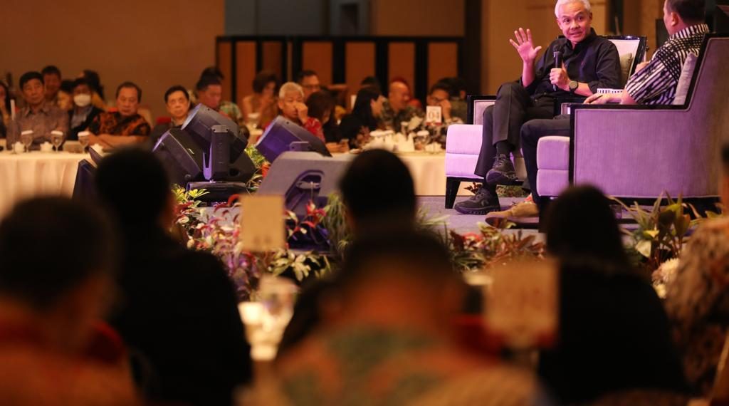 Di Depan Ratusan Pengusaha, Ganjar Cerita tentang Kemudahan Berinvestasi