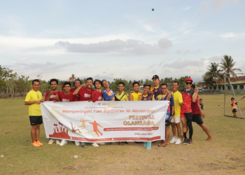 Mahasiswa Program Merdeka UTS Gelorakan Semangat Hari Pahlawan melalui Festival Olahraga Labuhan Bontong