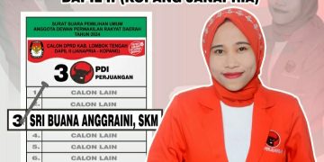 Sri Buana Anggraini Caleg Muda PDIP Dapil 2 “Mohon Doa dan Dukungannya”