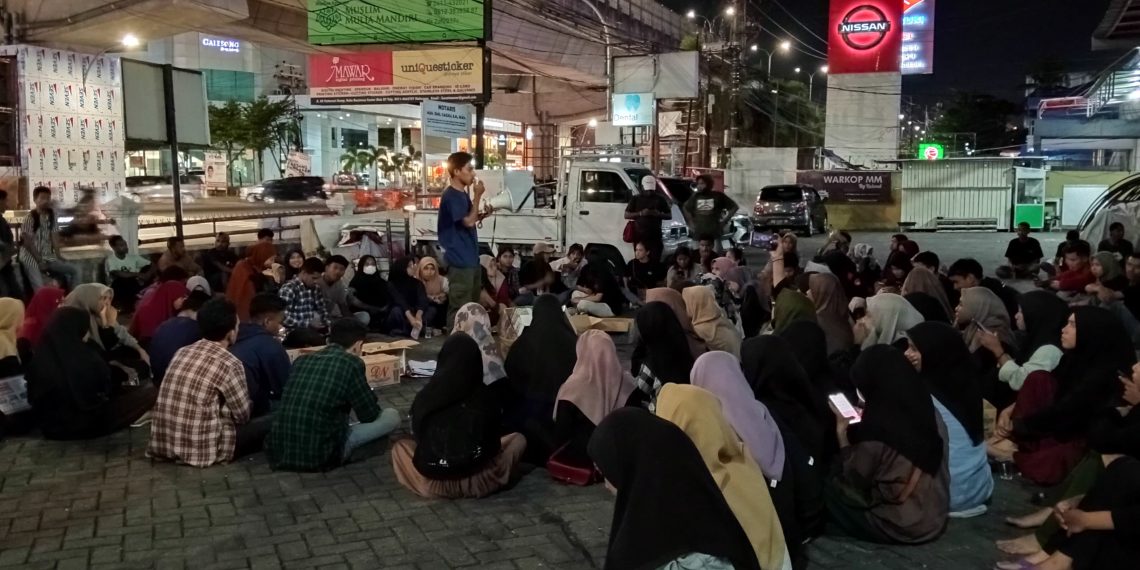 Peduli Lewotobi, Aliansi Mahasiswa Nusa Tenggara Timur – Makassar Melakukan Aksi Kemanusiaan dan Open donasi