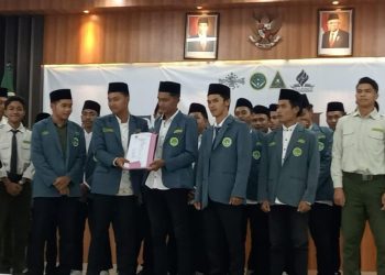 Pengurus IPNU – IPPNU Kota Mataram Dilantik, Jaga Nilai Kebangsaan dan Islam Ahlussunnah Waljamaah An-Nahdliyah