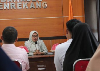 Anggota Bawaslu Enrekang Haslipa Pimpin Rakernis Panwascam Enrekang