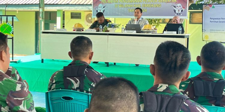 Bawaslu Enrekang Minta Dukungan TNI untuk Sukseskan Pemilihan Serentak 2024
