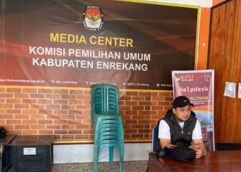 Kordiv P3S Try Sutrisno Lakukan Pengawasan ke KPU Kabupaten Enrekang