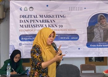 KKN UIN Gusdur Edukasi Pemuda Desa Limbangan tentang Digital Marketing