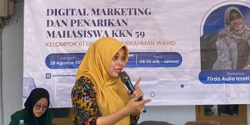 KKN UIN Gusdur Edukasi Pemuda Desa Limbangan tentang Digital Marketing