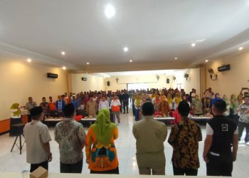 Setelah Penetapan Nomor, Paslon Novi-Talif langsung Kukuhkan Tim Pemenangan