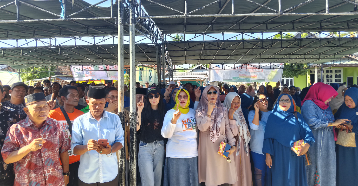 Masyarakat bagian Timur Sumbawa antusias Menyambut Paslon Novi-Talif