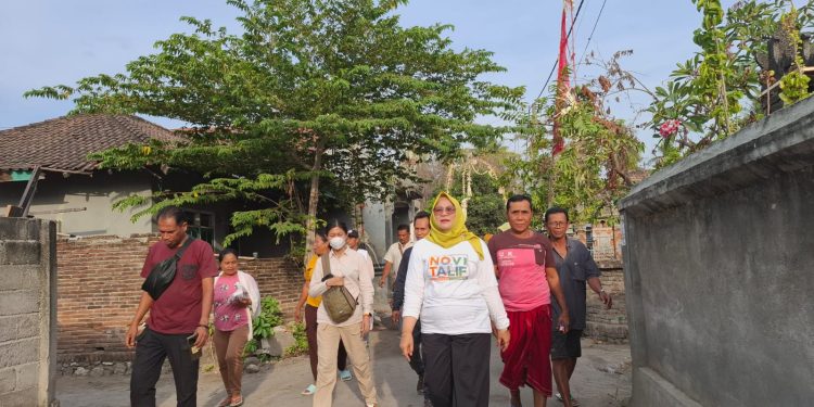 Cabup Hj. Dewi Noviany: Menggugah Semangat Bersama Warga Bali di Dusun Suka Damai Kanar
