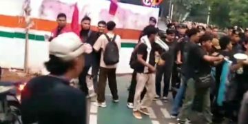 Peringati Sumpah Pemuda, LMND UBK Gelar Aksi, Ketwil LMND DKJ Mendapatkan Tindakan Represif oleh Aparat