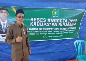 Ahmad Nawawi Serap Aspirasi Warga Brang Kolong Pada Reses I DPRD, Prioritaskan Jalan Usaha Tani dan Air Bersih