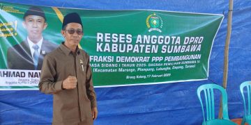 Ahmad Nawawi Serap Aspirasi Warga Brang Kolong Pada Reses I DPRD, Prioritaskan Jalan Usaha Tani dan Air Bersih