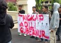 Demo di Polda dan Kejati, GERPOSI: Tangkap dan Adili Gubernur NTB Lalu Iqbal