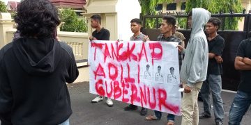 Demo di Polda dan Kejati, GERPOSI: Tangkap dan Adili Gubernur NTB Lalu Iqbal