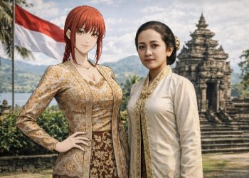 Makima Perwujudan Animasi Sempurna dari R.A Kartini