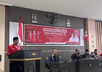Ketua Bidang Kemaritiman DPP GMNI Buka Konfercab GMNI Lombok Timur